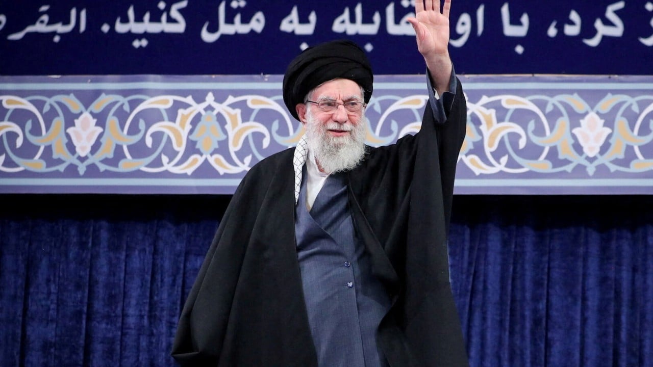 Iran fires missiles, Khamenei threatens to sink US warship as nuclear talks start