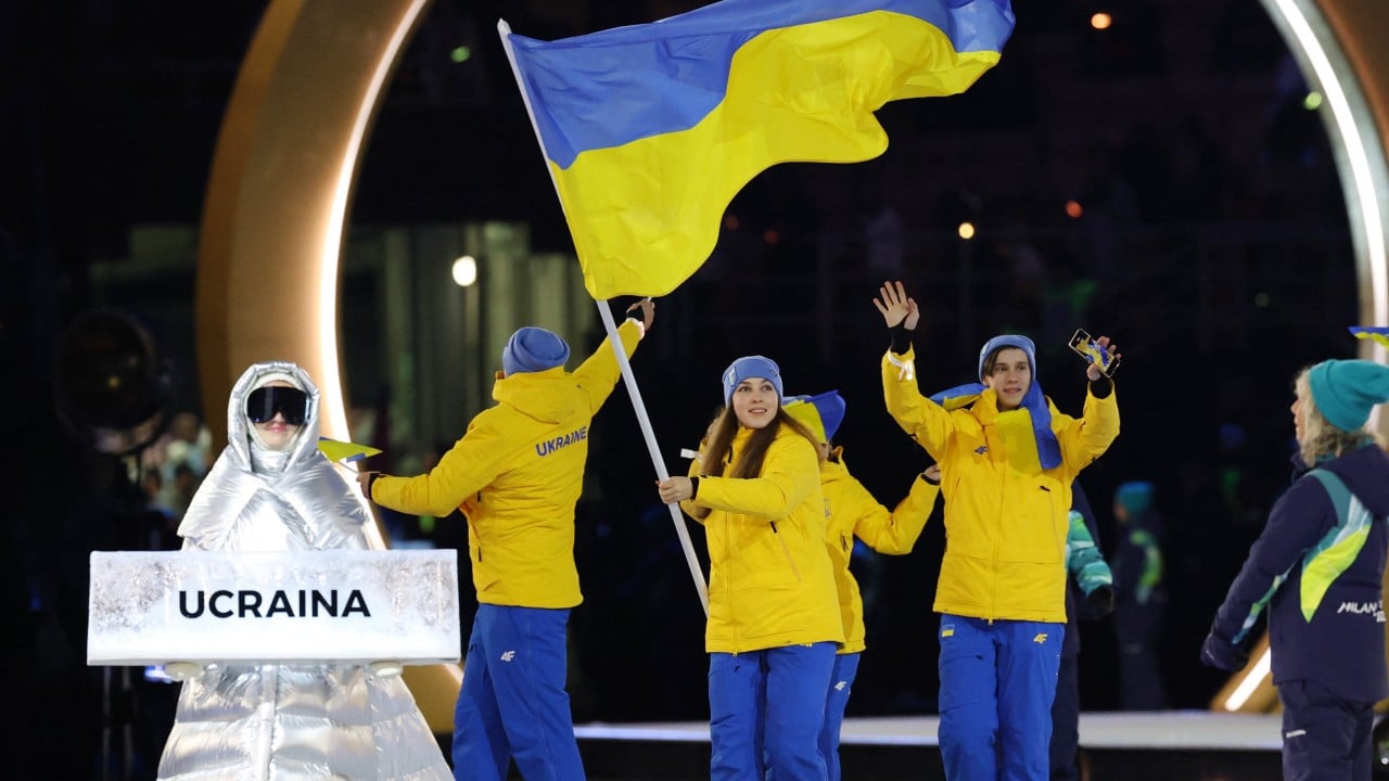‘I have to be worried’: Ukraine’s Olympic sign bearer was a Russian woman