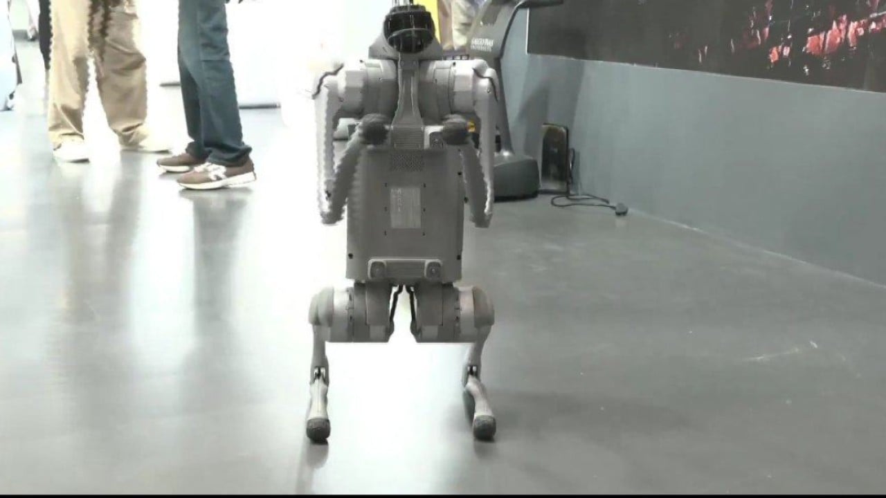 Indian university’s Chinese robot dog claim at AI summit slammed as ‘shameless’