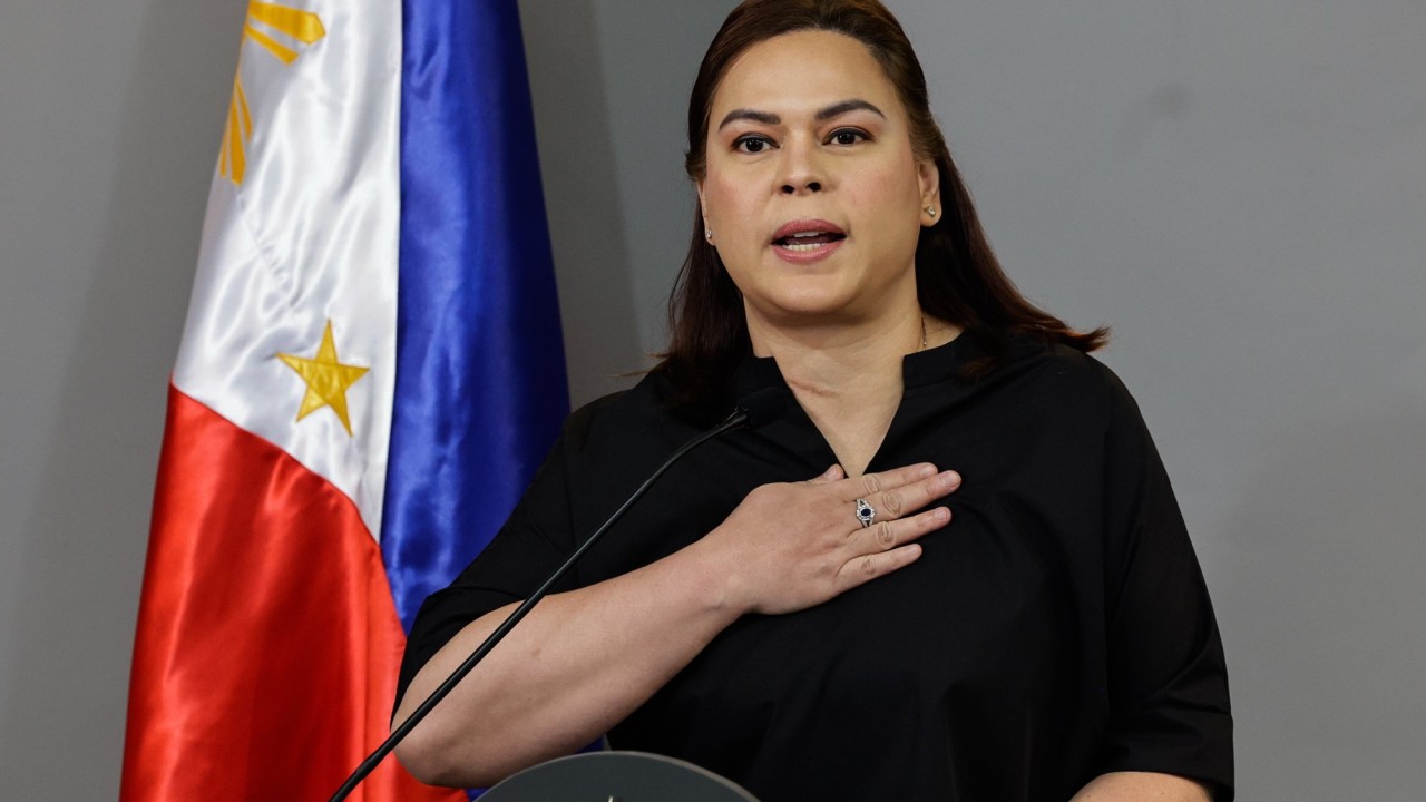 Philippines’ Sara Duterte throws hat in the ring for 2028 presidential run