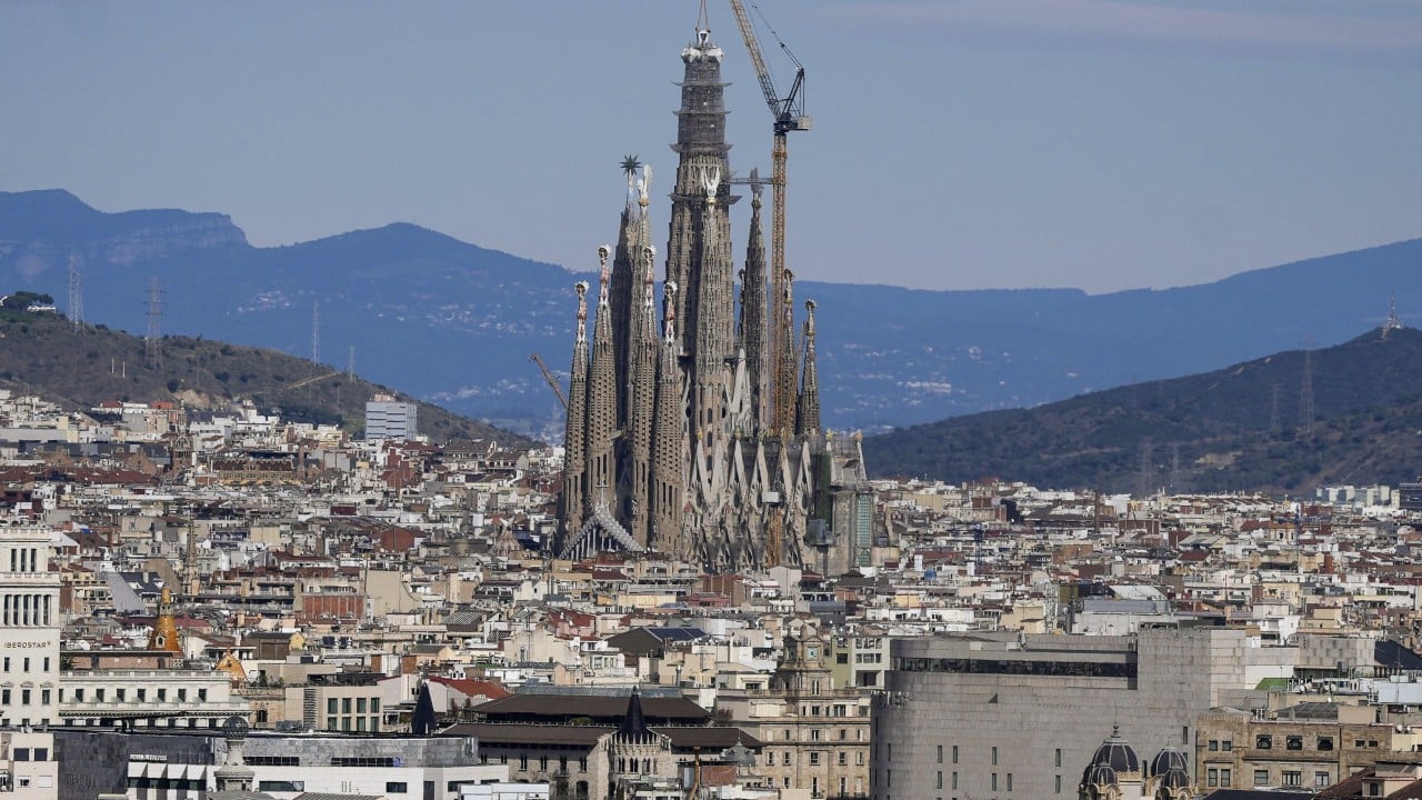 Spain’s Sagrada Familia reaches full height 144 years after first stone laid
