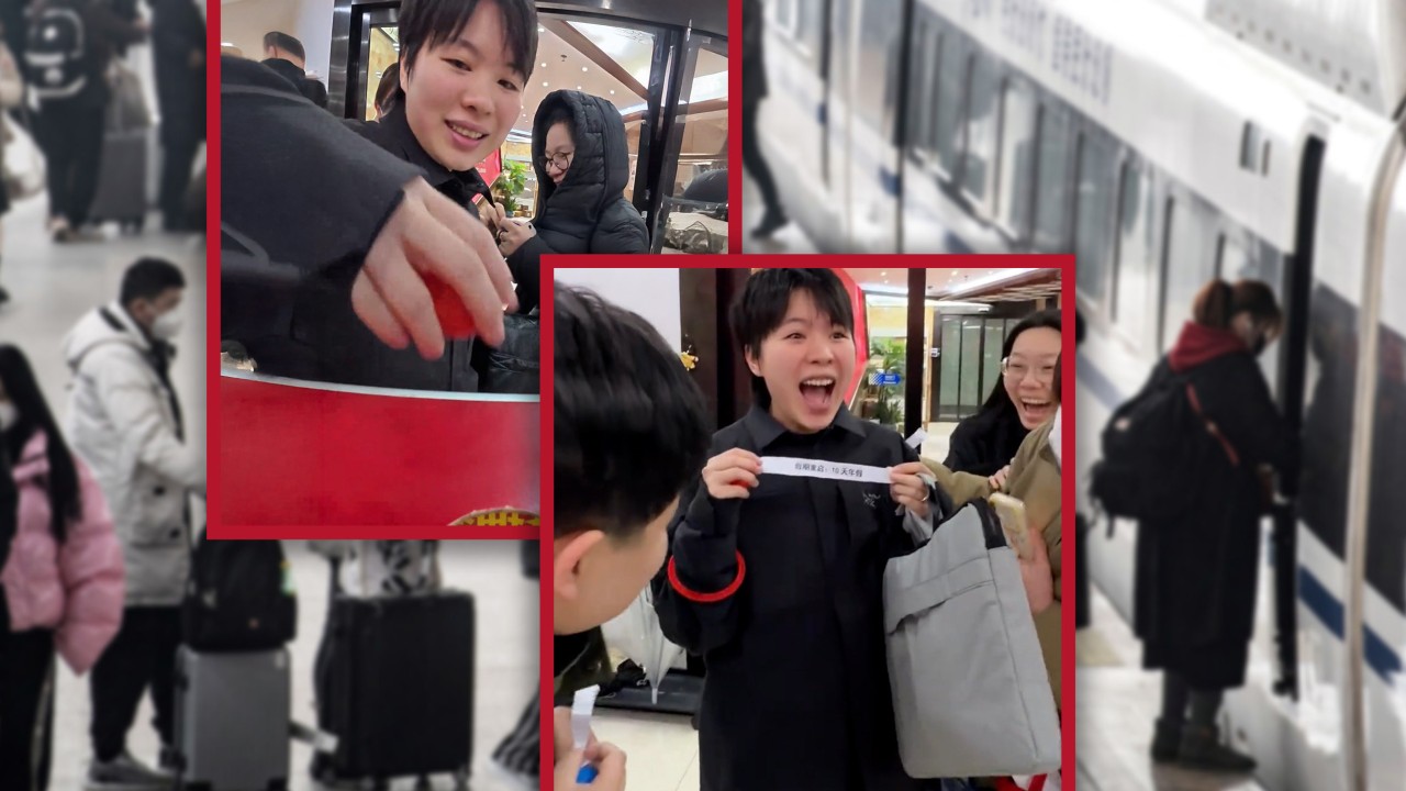 China worker wins surprise 10-day paid leave on first day back from Spring Festival holiday