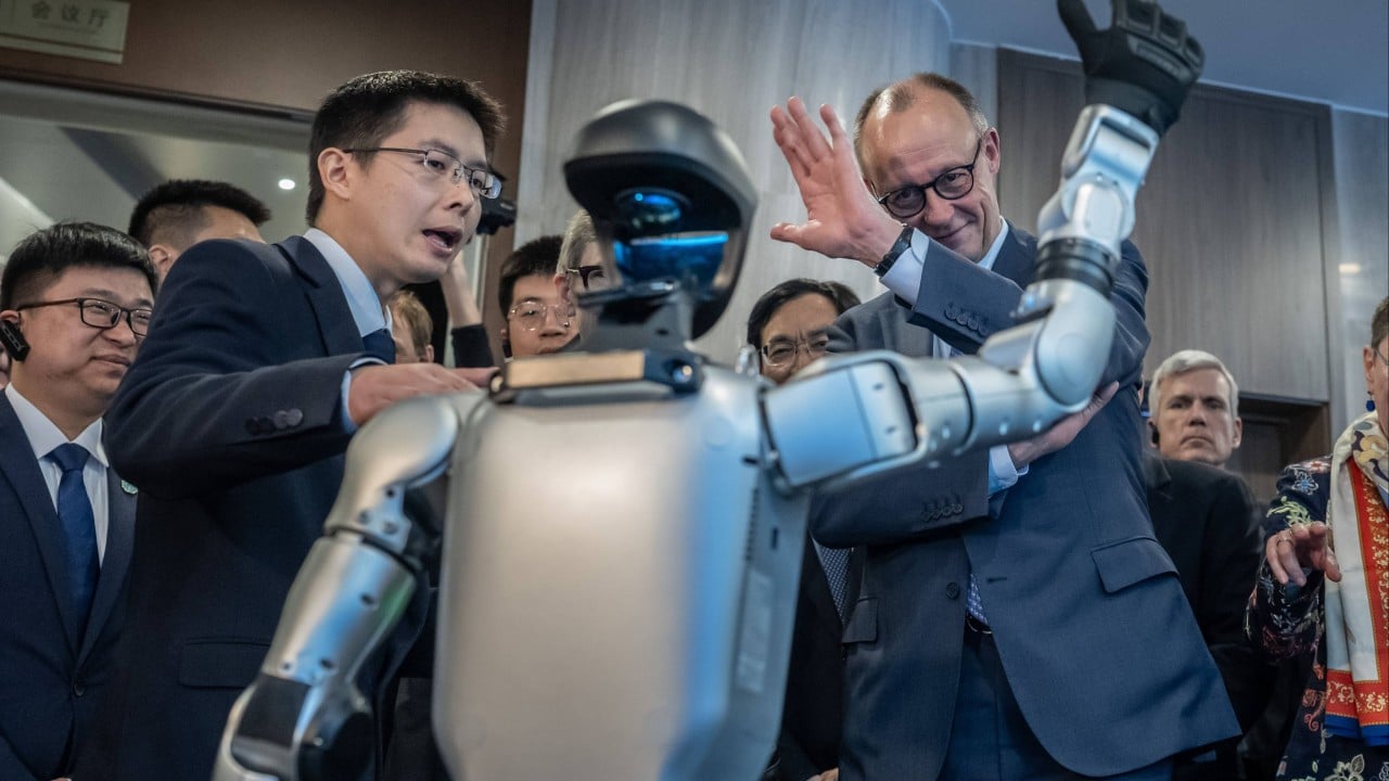 Germany’s Merz meets China’s tech vanguard, including Alibaba and Unitree CEOs