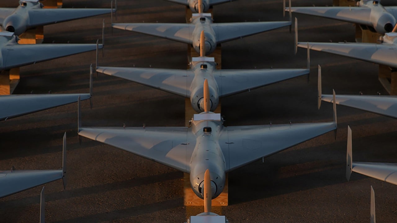 What weapons were used in US and Iran strikes, and which are also deployed near China?