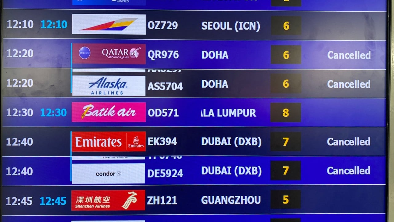 Asia’s travel sector rattled by Iran attacks, fears of ‘domino effect’ slowdown