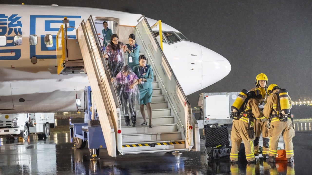 More than 1,000 personnel, volunteers stage emergency drill at Hong Kong airport