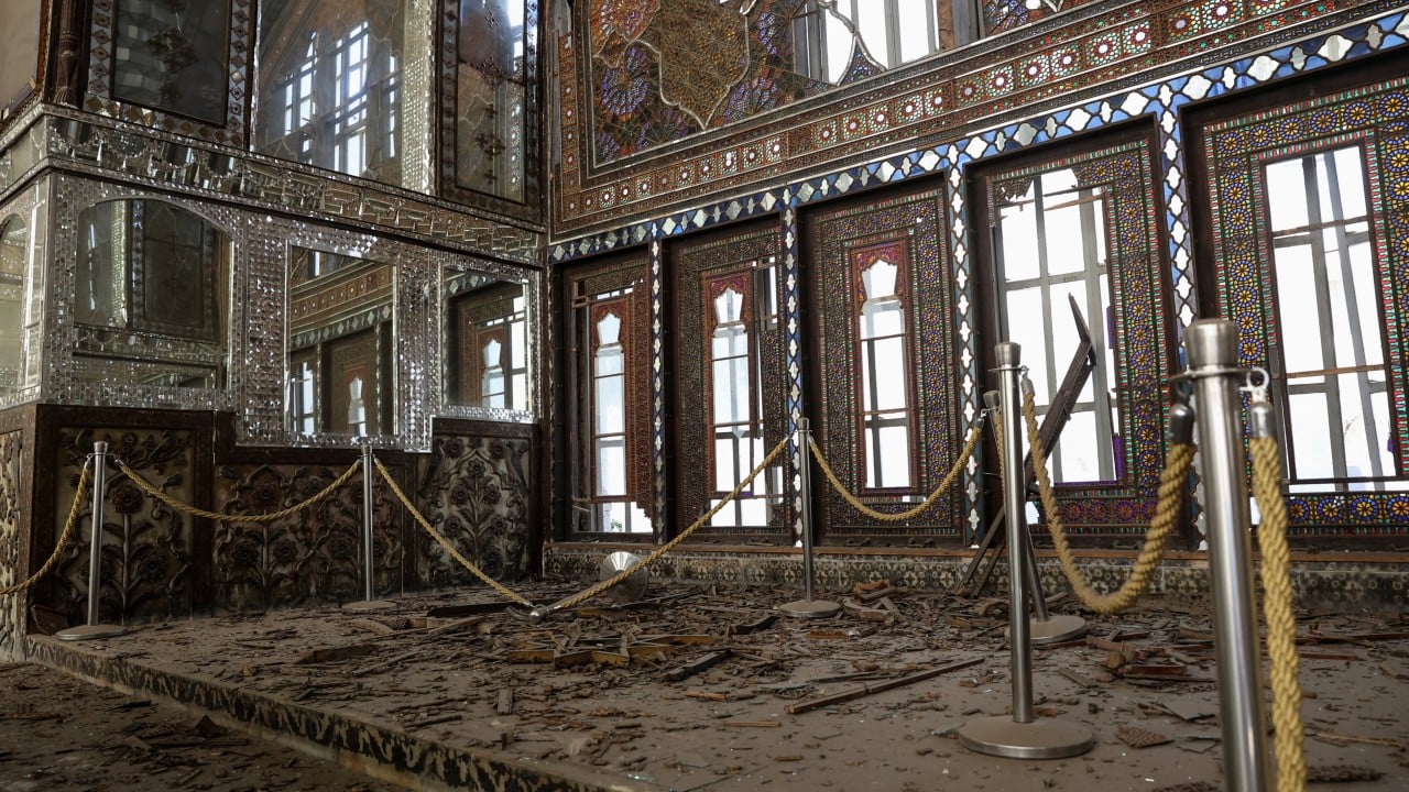Iran’s Unesco-listed Golestan Palace damaged as US and Israel ramp up air war