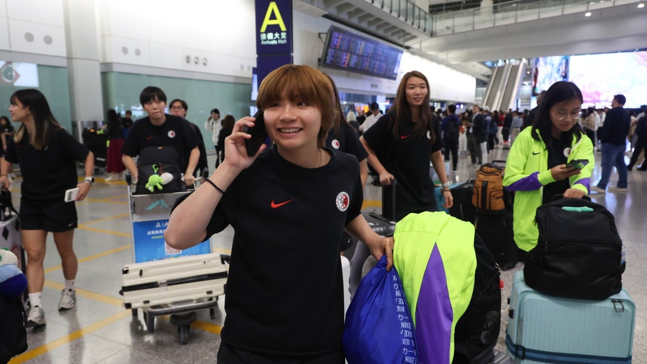 Hong Kong women’s football team happy to be home after anxious wait in Dubai插图 Hong Kong women’s football team happy to be home after anxious wait in Dubai插图