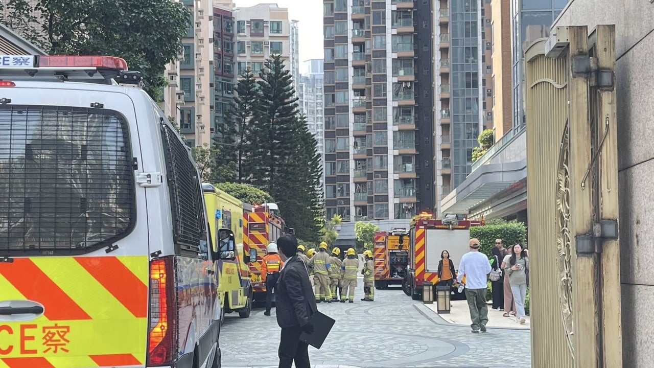 Woman flees Hong Kong flat blaze after alleged knife attack by husband