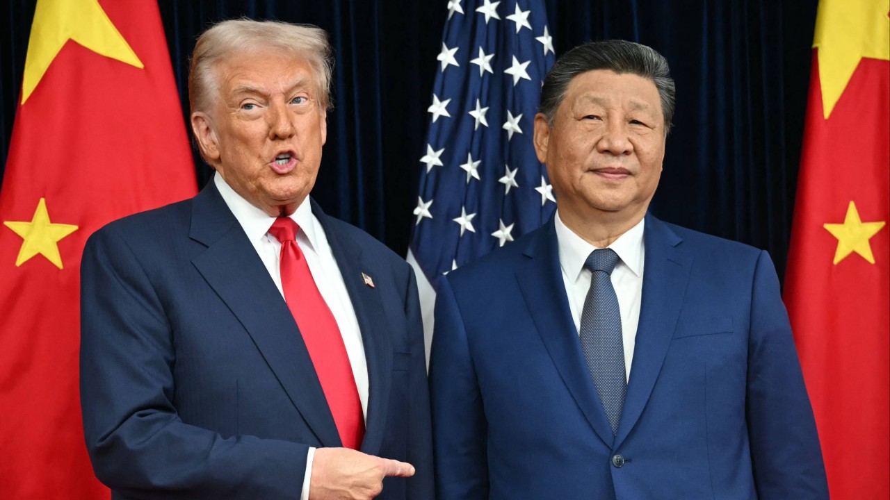Donald Trump and Xi Jinping