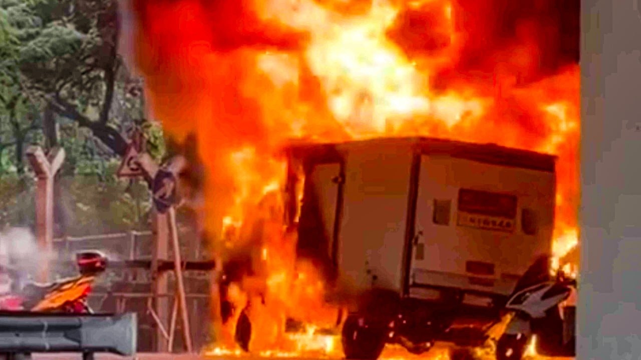 Woman wanted over possible illegal fuel truck that went up in flames
