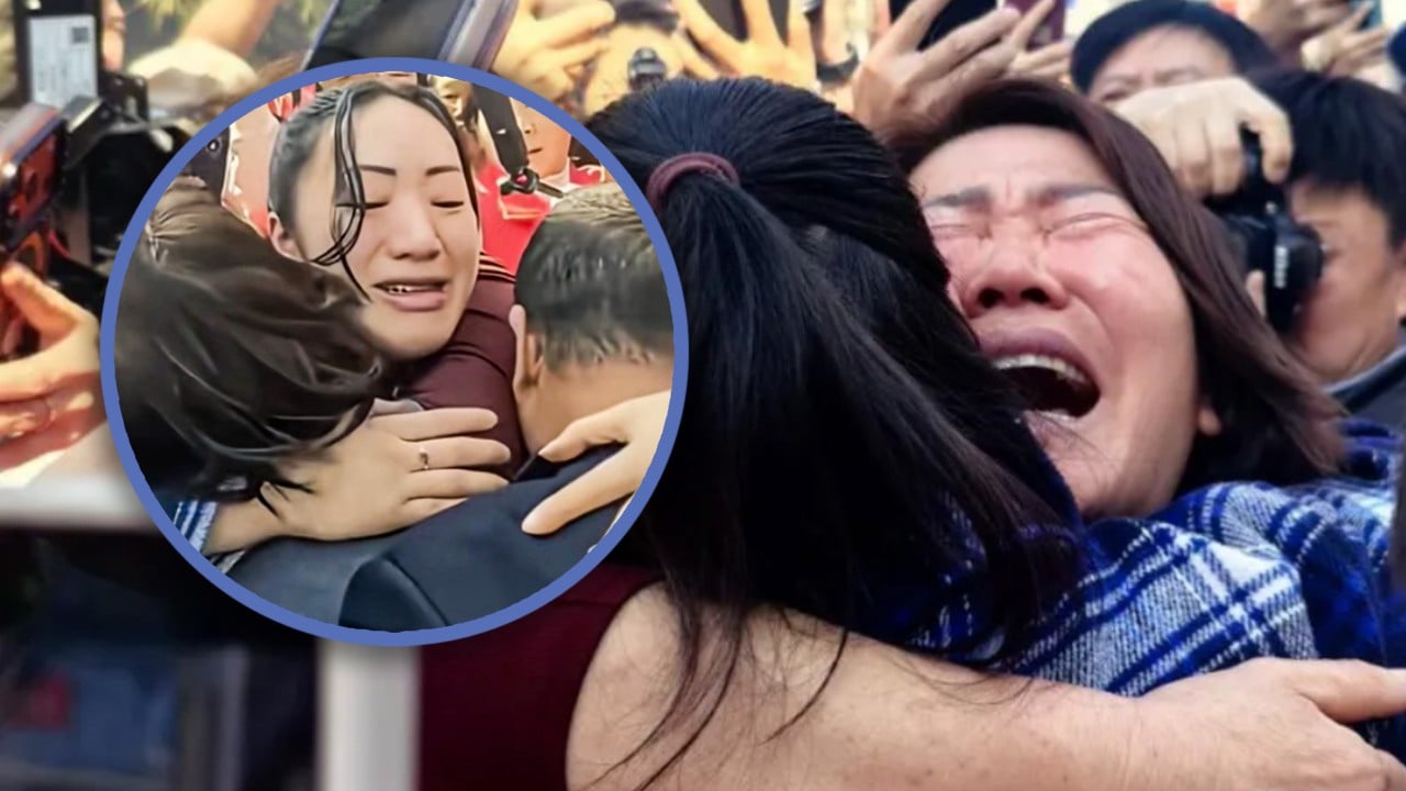 China woman reunites with birth parents after being abandoned in toilet by grandad 28 years ago