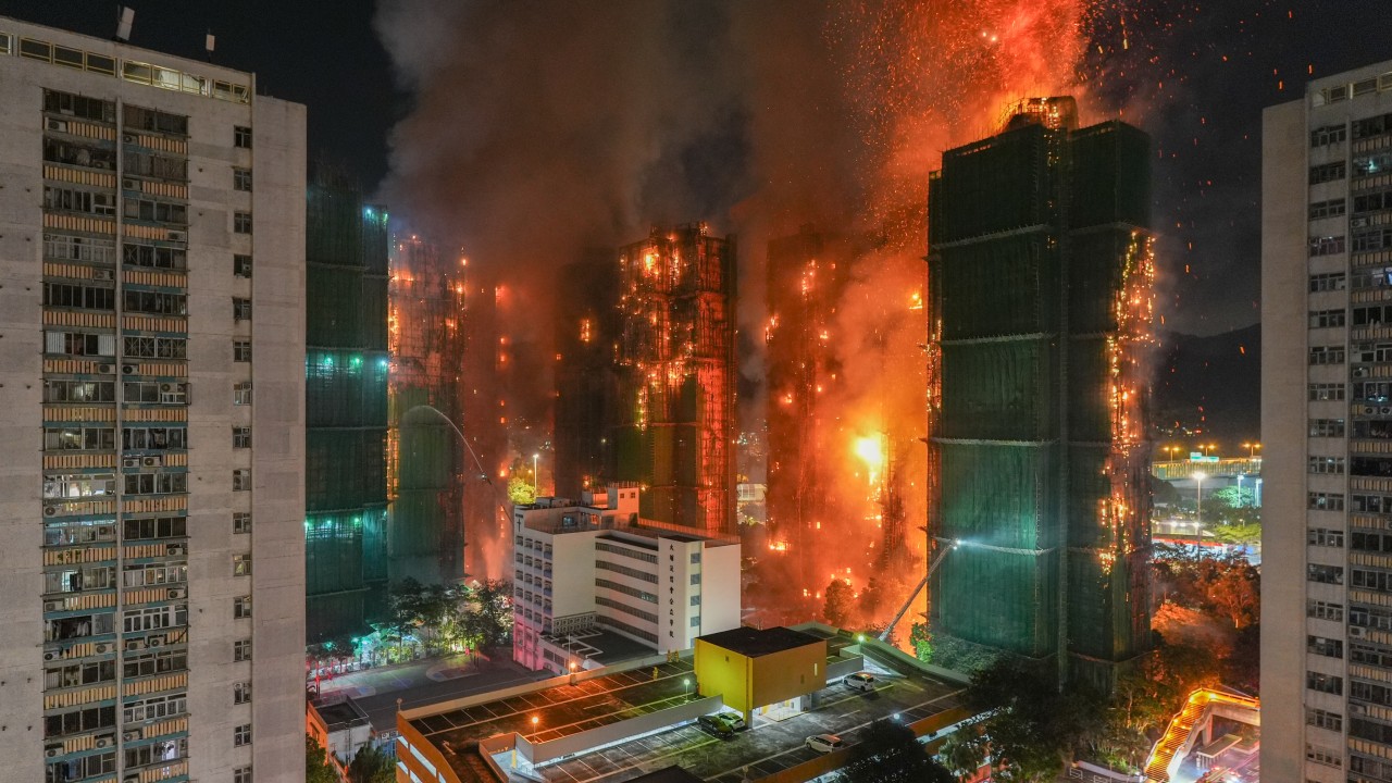 Firefighter killed in Tai Po blaze may have entered wrong building, inquiry told