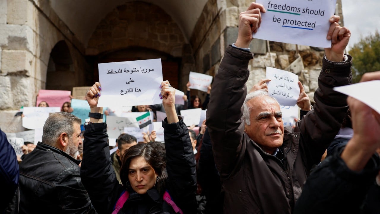 Syrians protest against alcohol sale limits, personal freedom curbs