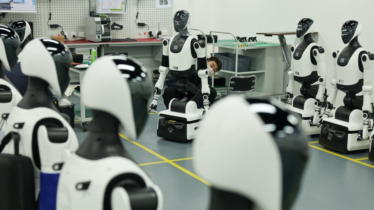 Inside a Beijing lab, humanoid robots are put to the test