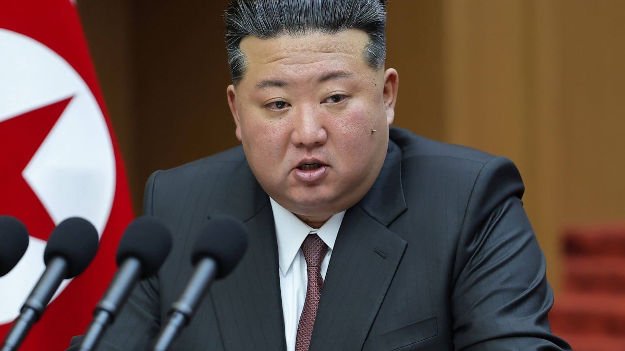 North Korea’s Kim slams US ‘state terror’ but spares Trump in third-term address