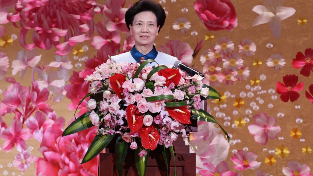 Beijing’s top official on women’s affairs lays out 3 goals for Hong Kong