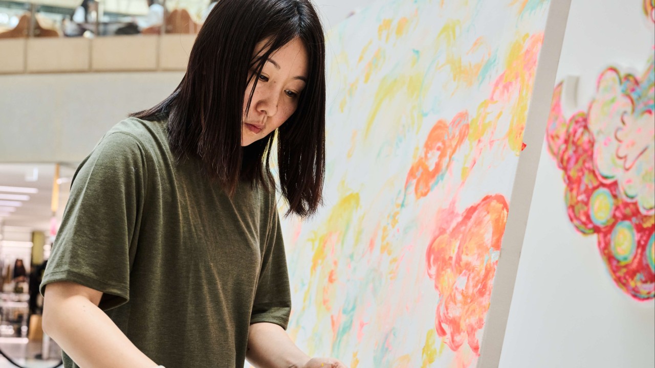 Multimedia artist Ayako Rokkaku on finger-painting and creating interactive art