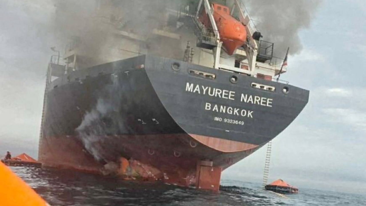 Human remains found on Thai ship attacked by Iran in Strait of Hormuz