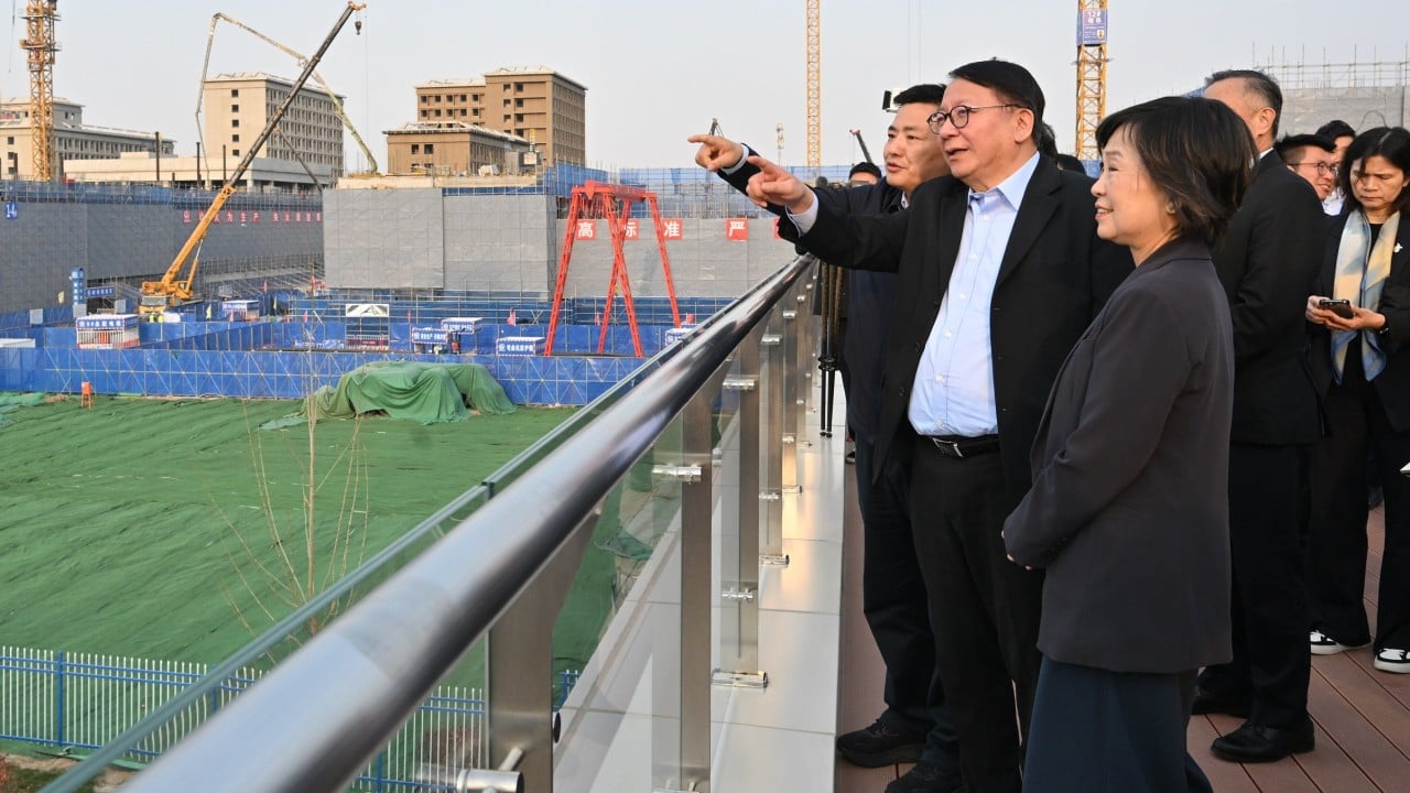 University town to be fast-tracked, Eric Chan says after mainland China visit