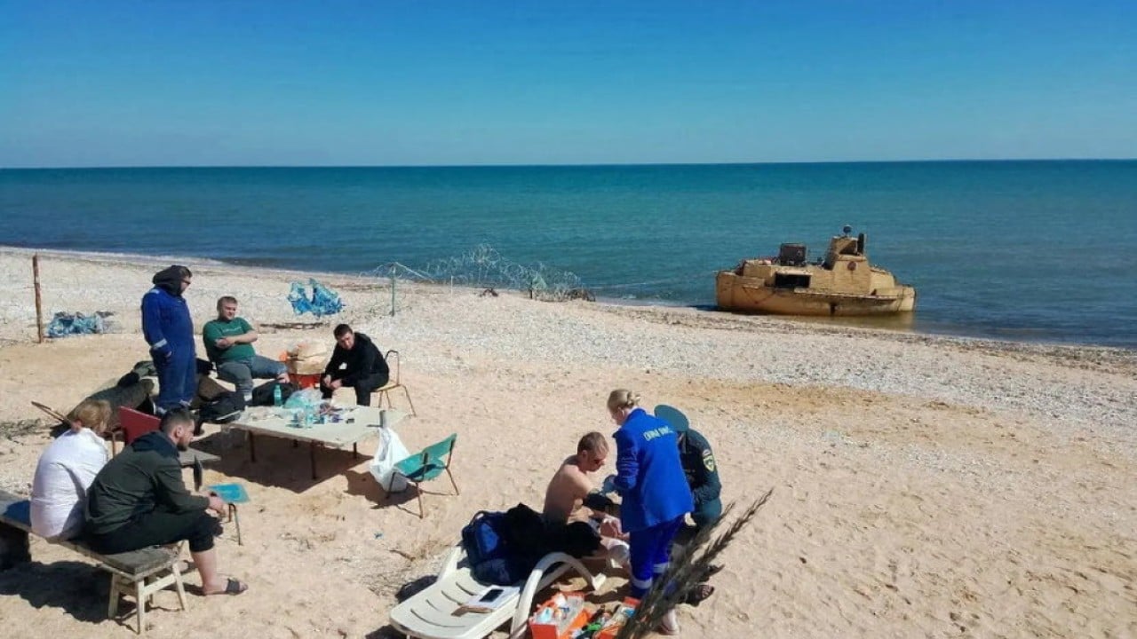 Ukrayna dronları batan yük gemisine saldırdı, 1 kişi hayatını kaybetti, Rus yetkili söylüyor