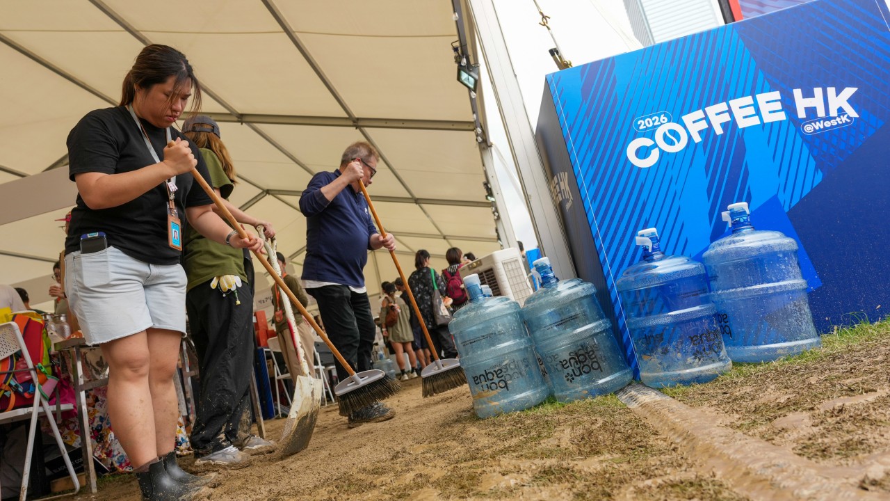 Backlash brews for Hong Kong coffee festival over response to bad weather