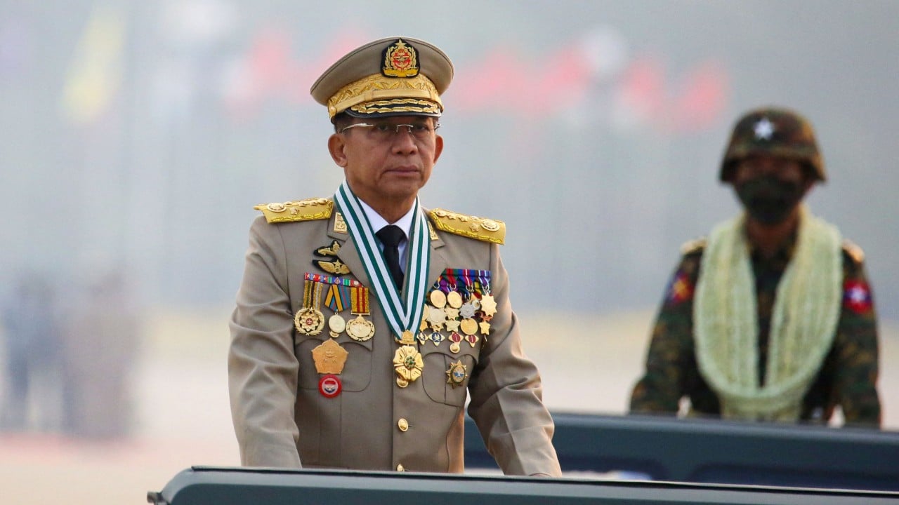 Indonesian activists target Myanmar’s president in genocide case against him