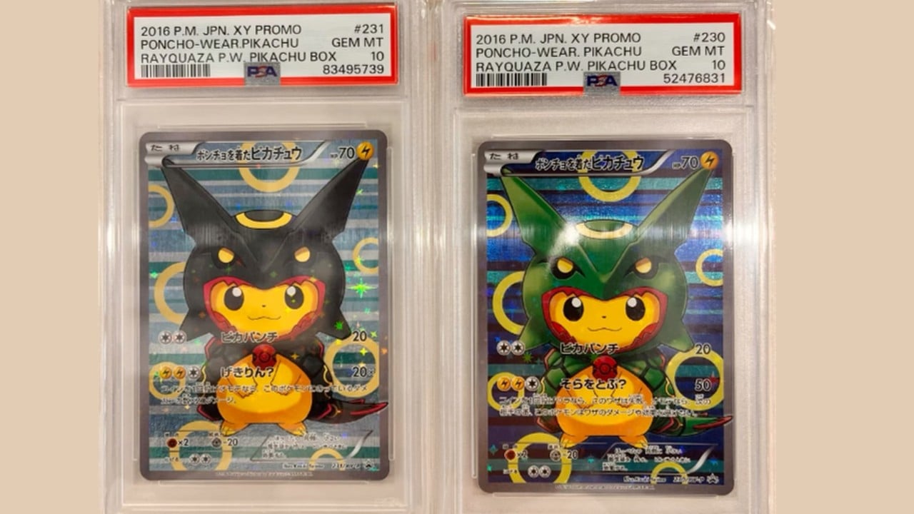 Police hunting man who stole 2 Pokemon cards worth HK$250,000 from store