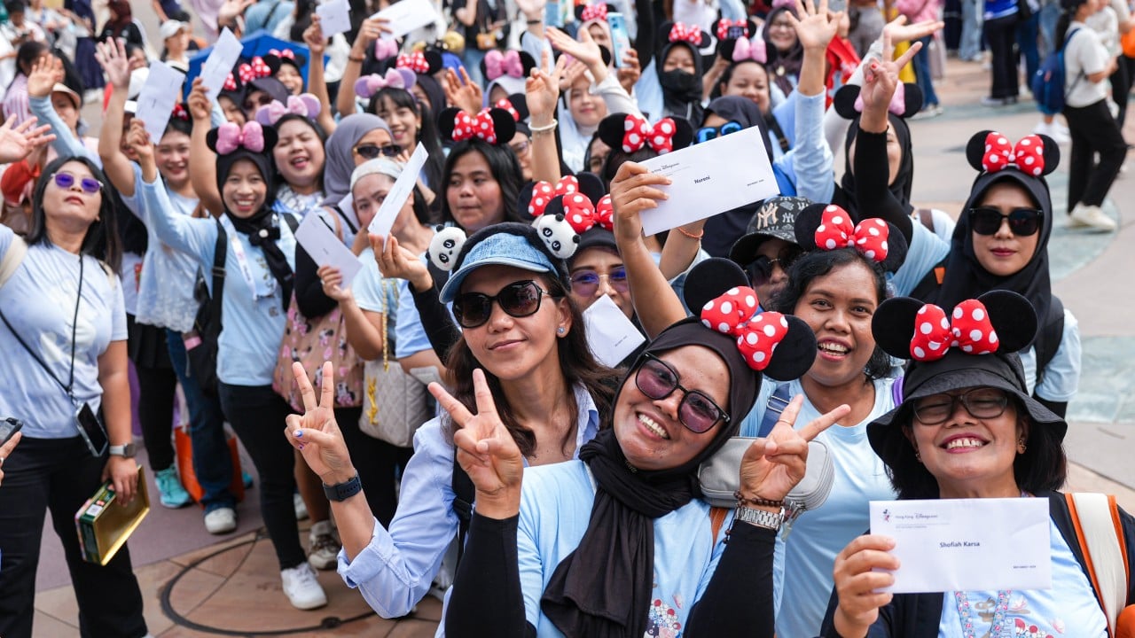 ‘A dream come true’: helpers flock to Disneyland for free trip given as thanks