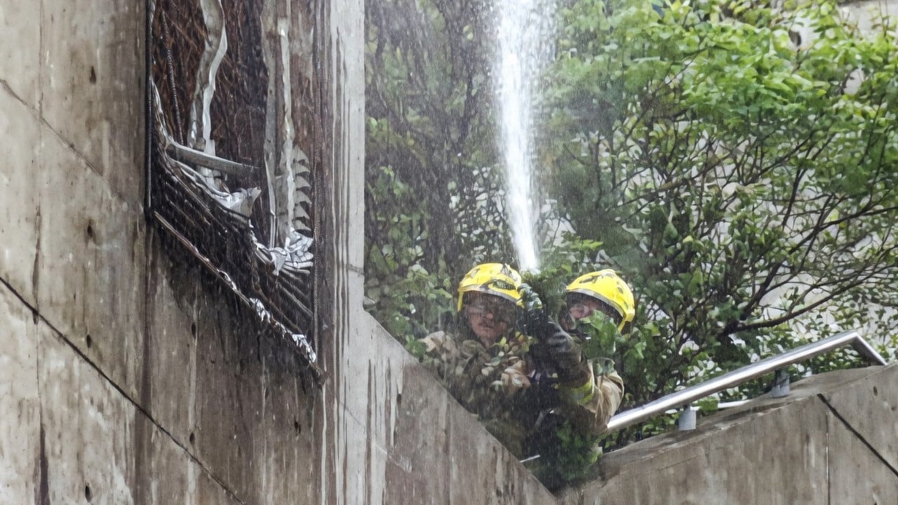 Fire breaks out at Hong Kong columbarium, injuring 2 people