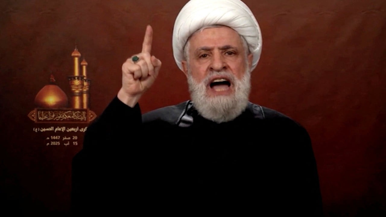 Hizbullah lideri, Lübnan'dan Washington'daki İsrail ile toplantıyı iptal etmesini istedi.