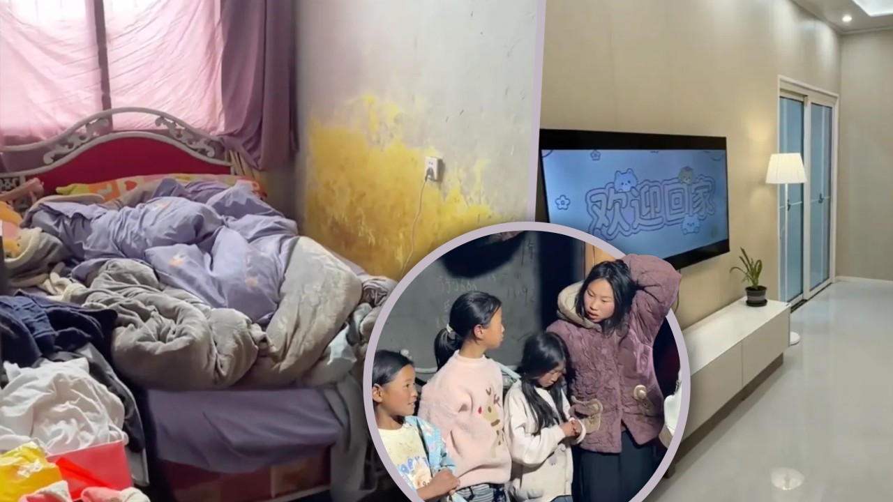 China influencer builds house for girl who claims to be raising sisters alone amid family drama