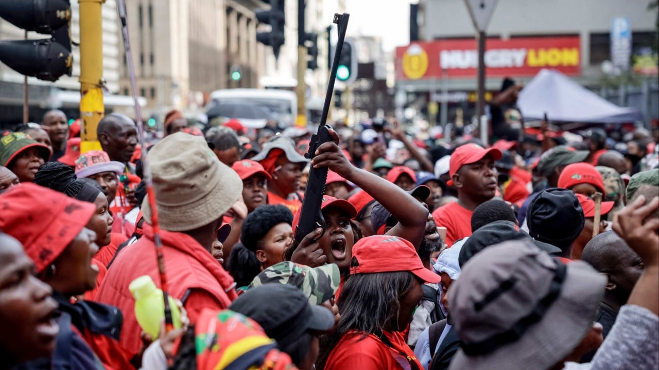 South African politician Malema sentenced to 5 years for firing rifle at rally