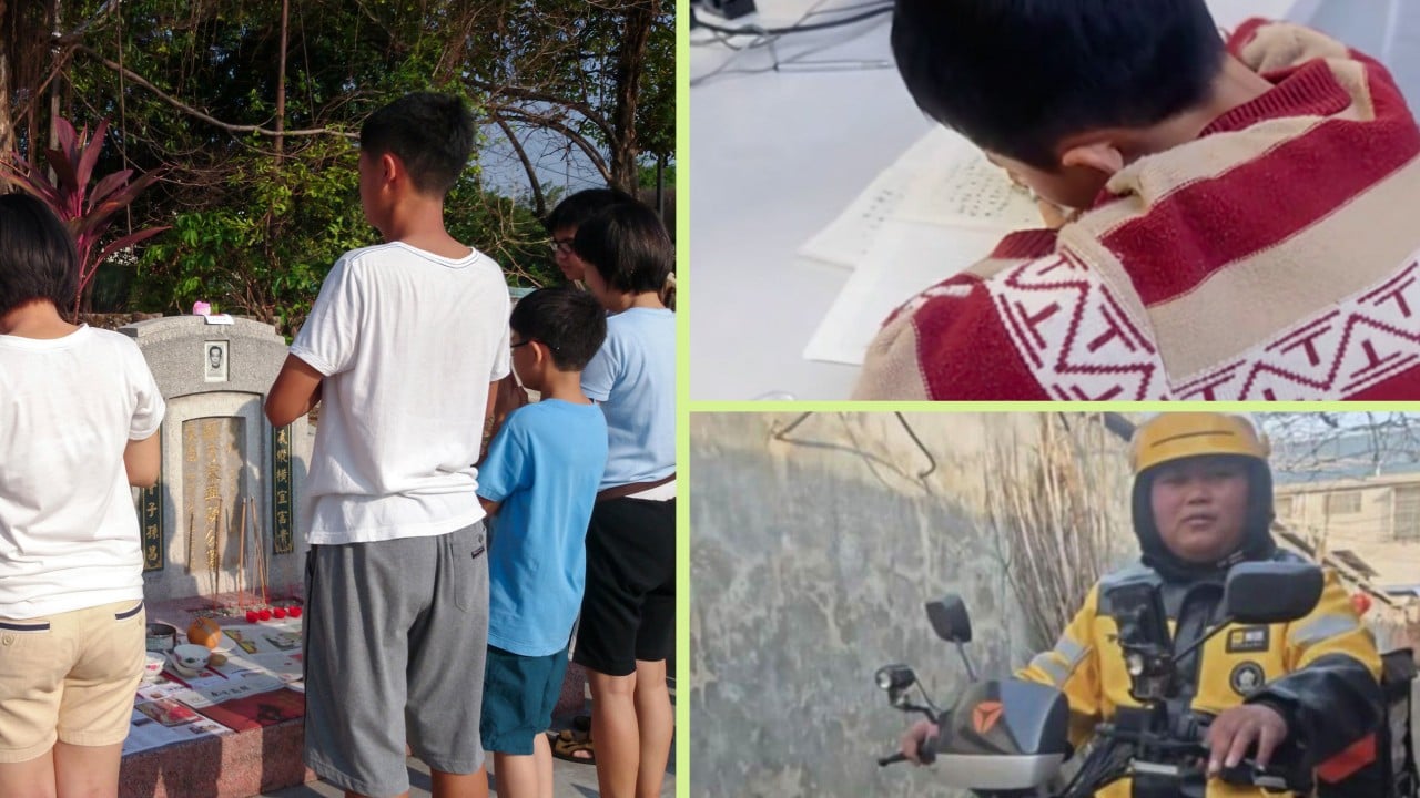 China woman sweeps wrong tomb, boy does homework at police station, courier ‘feeds’ village