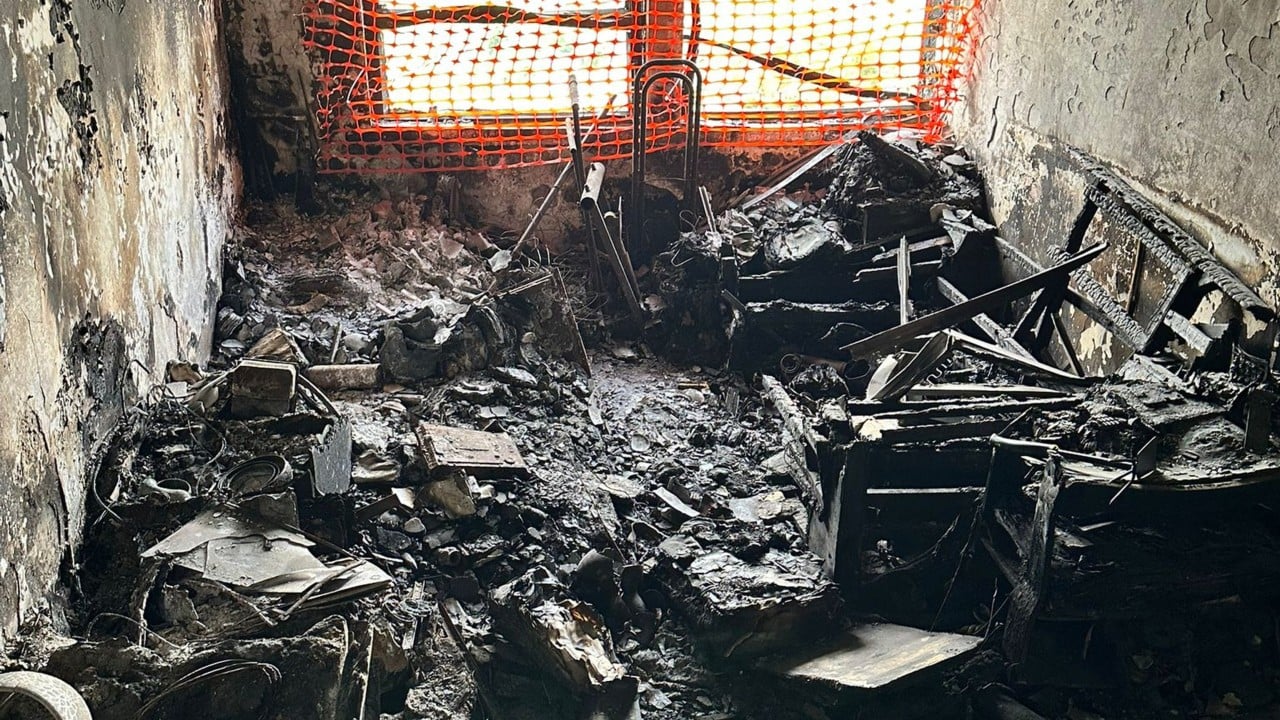 ‘Like charcoal’: Wang Fuk Court residents sift through ashes for belongings