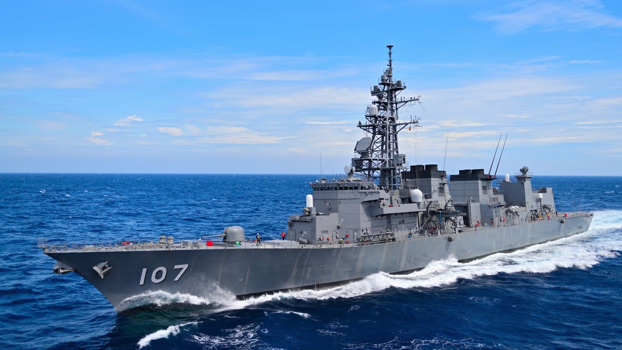 Japan warship’s Taiwan Strait voyage reignites China tensions