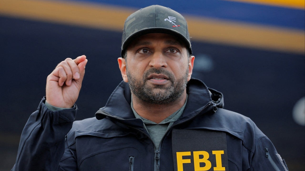 FBI’s Patel sues Atlantic for US$250 million, says drinking story ‘is a lie’