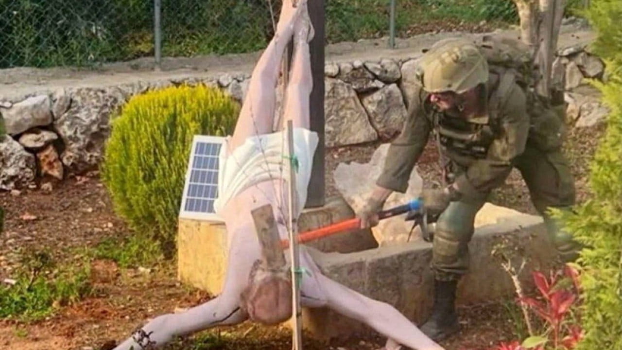 Israel jails soldiers for vandalising Jesus statue in Lebanon