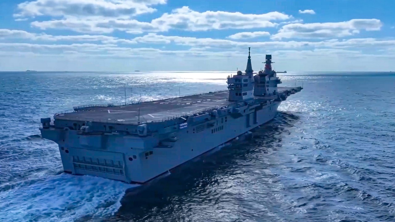 China’s new Type 076 ‘drone carrier’ to take part in South China Sea training drills