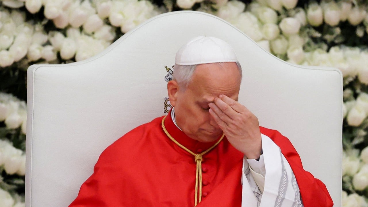 Pope Leo denounces ‘colonisation’ of minerals on final leg of Africa tour