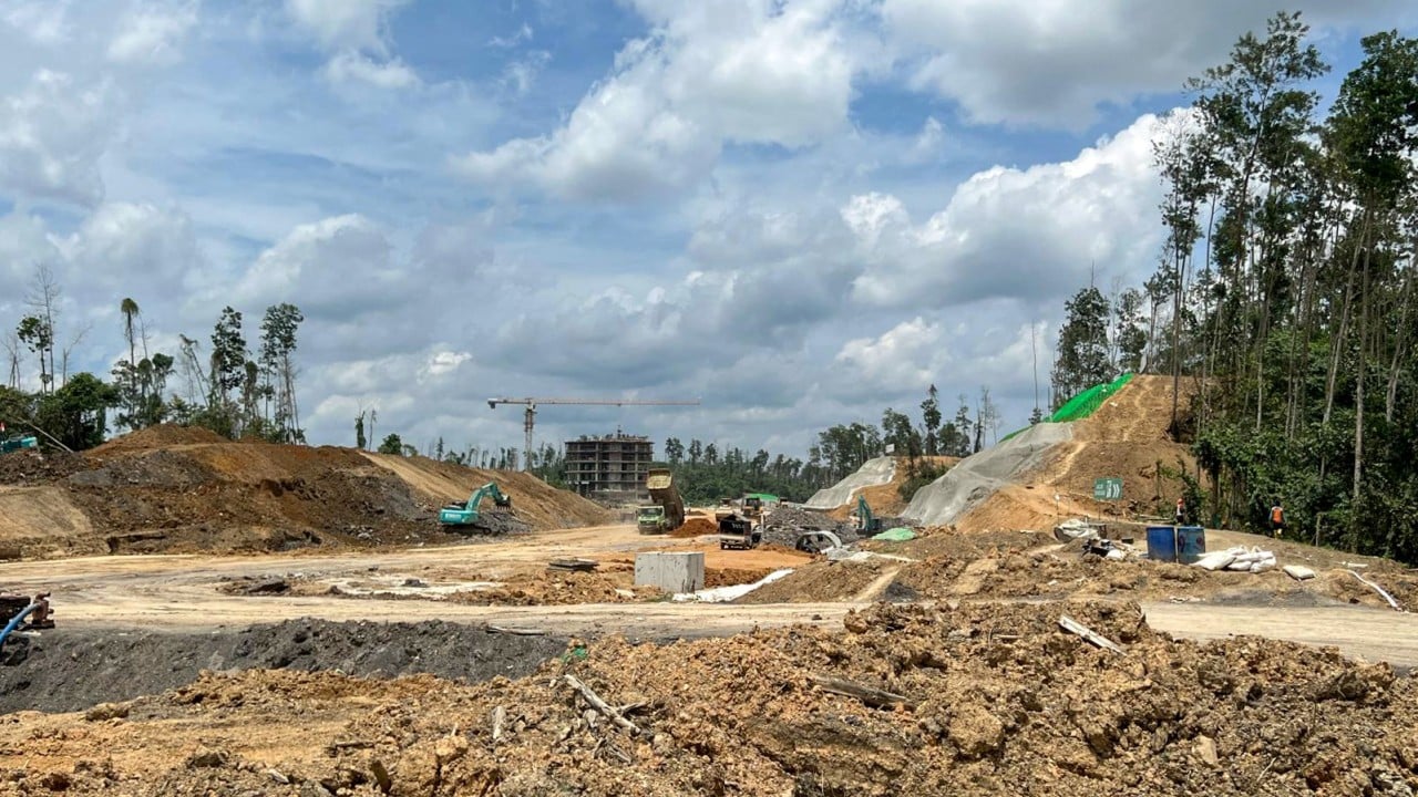 Muddy yet clear-cut: How Chinese investors are turning jungle into Indonesia’s new capital