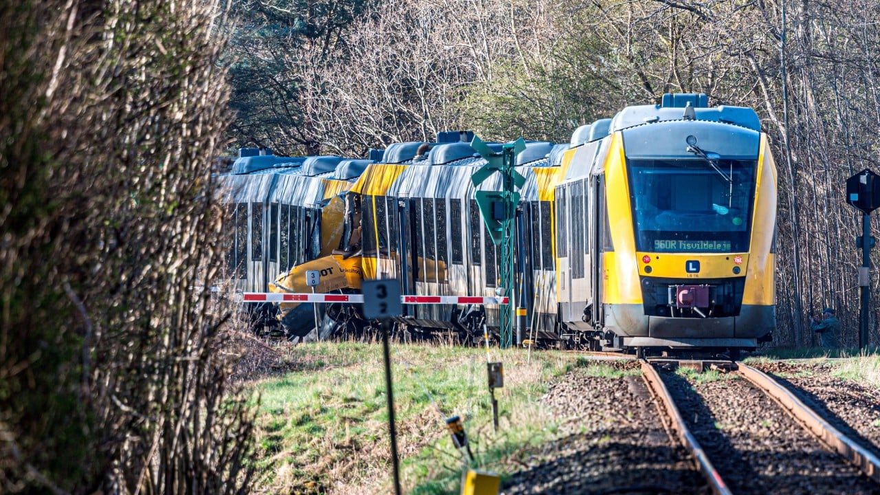 Trains collide head-on in Denmark, causing multiple injuries