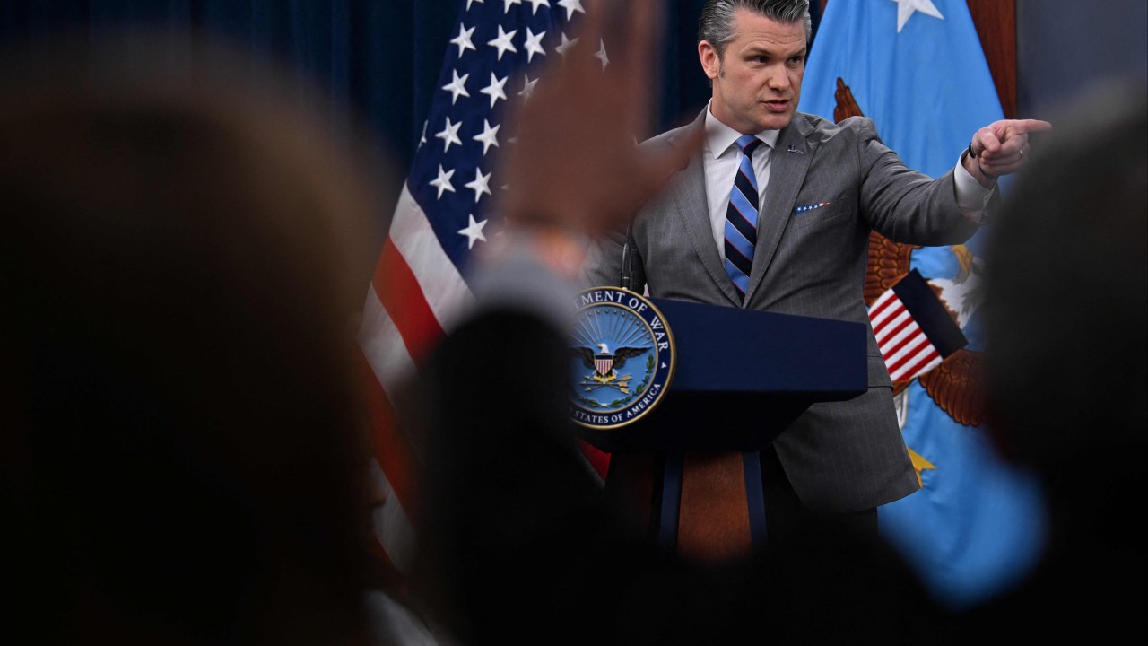 Pentagon chief Hegseth says US blockade on Iran ‘going global’