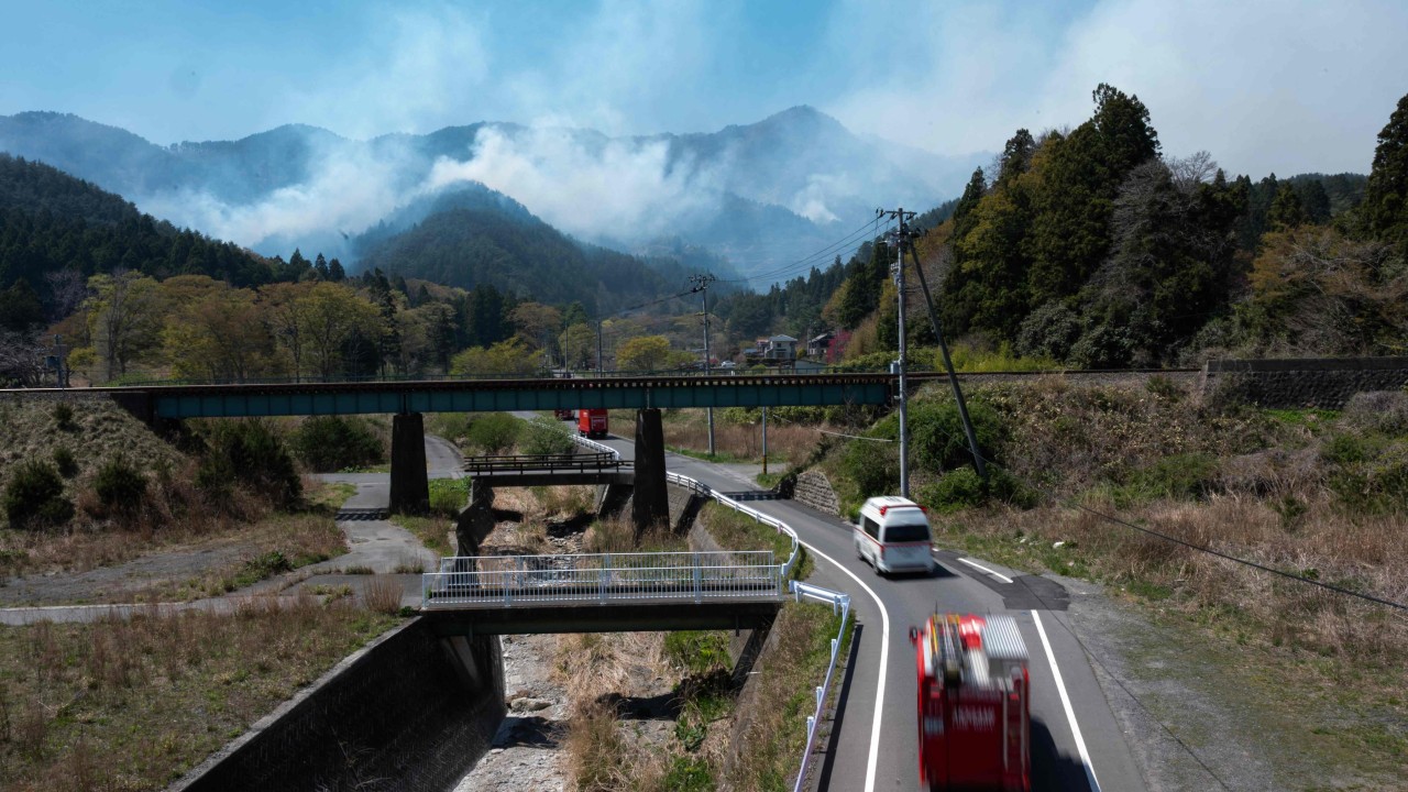 Wildfires in Japan’s north worsen, 1,400 firefighters deployed