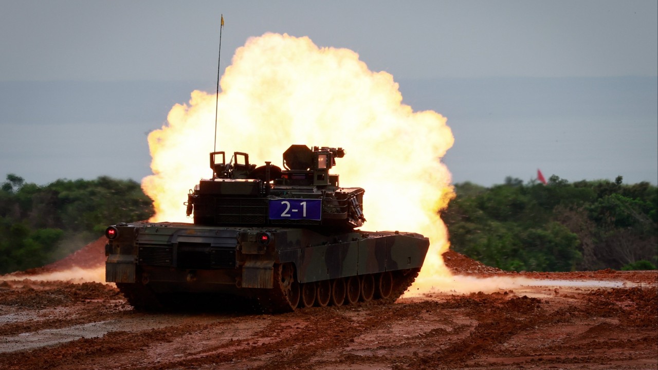 Taiwan completes US tank deal as final Abrams shipment reaches port