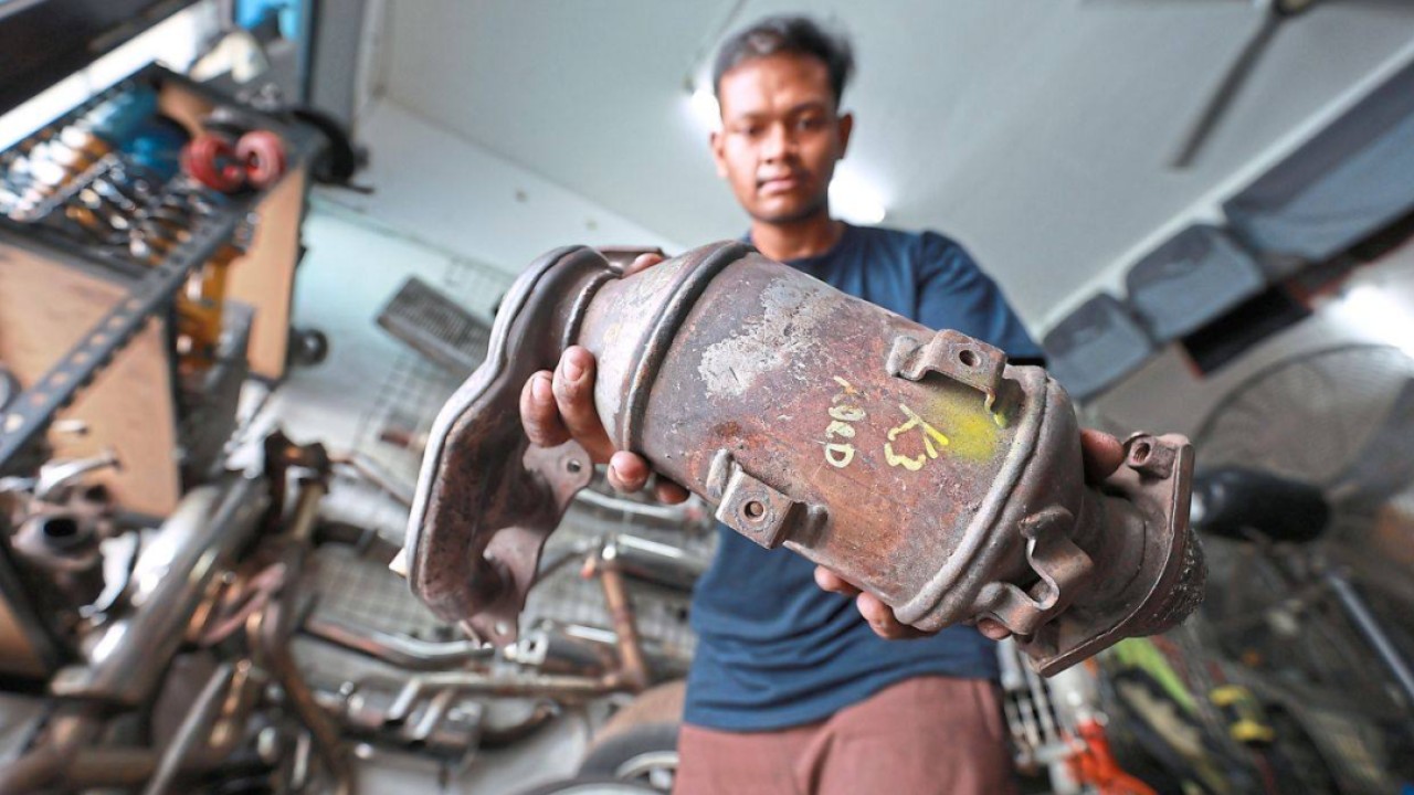 Pricier than gold: why thieves in Malaysia want your car’s catalytic converter