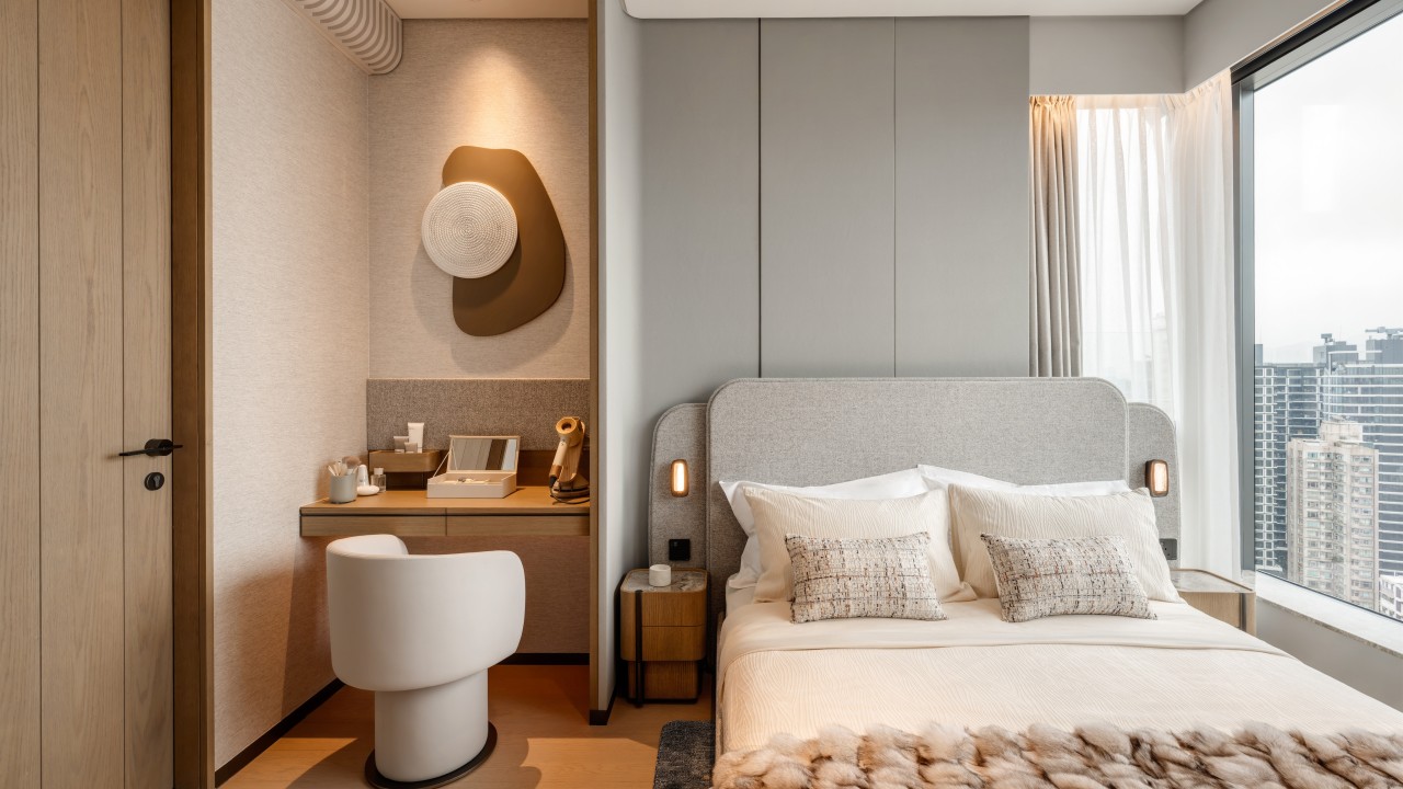 Luxury show flat interiors in Hong Kong blend realism with dream design