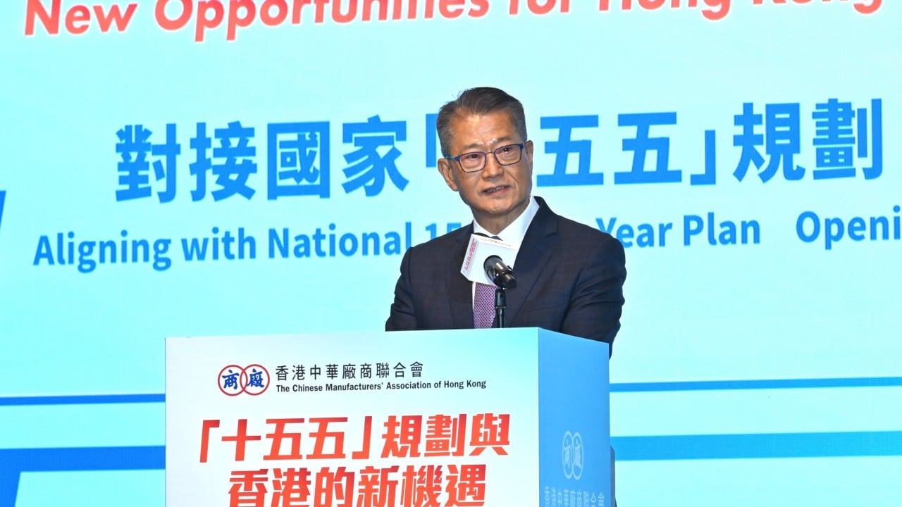 Finance chief says Hong Kong on track for strongest quarterly growth in 5 years