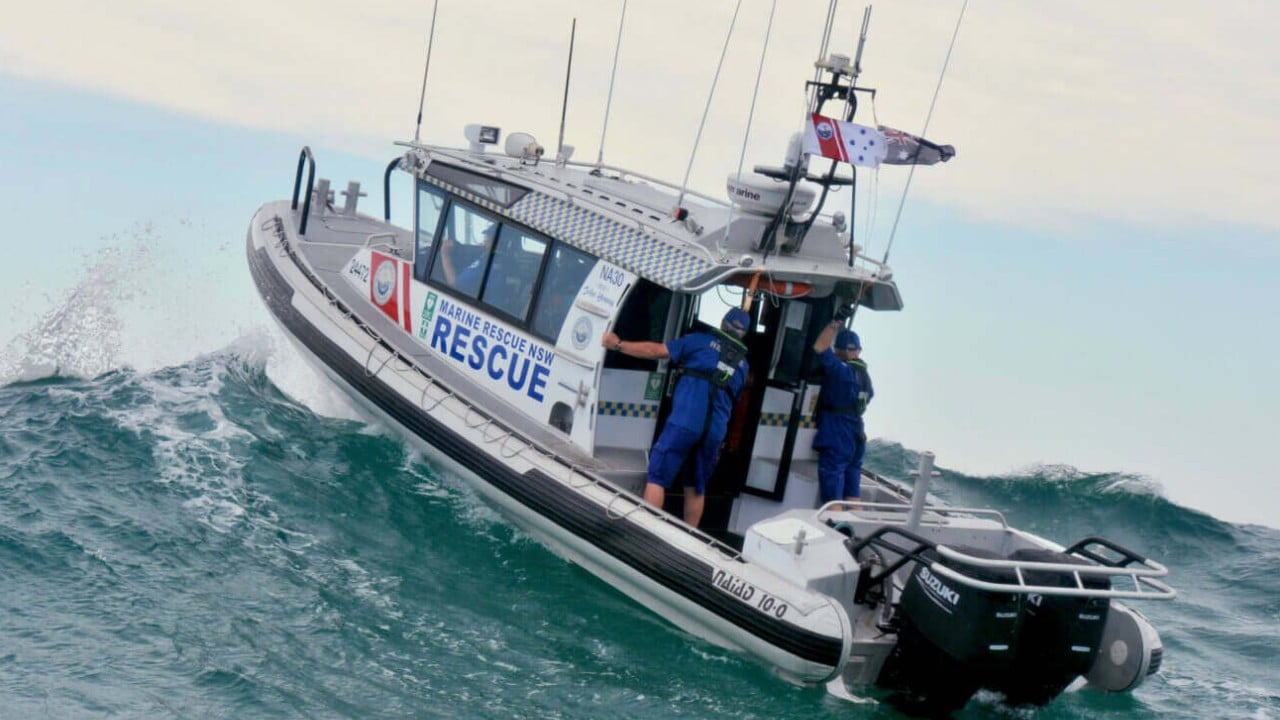 2 marine rescue volunteers die after boat capsizes off Australia’s New South Wales coast