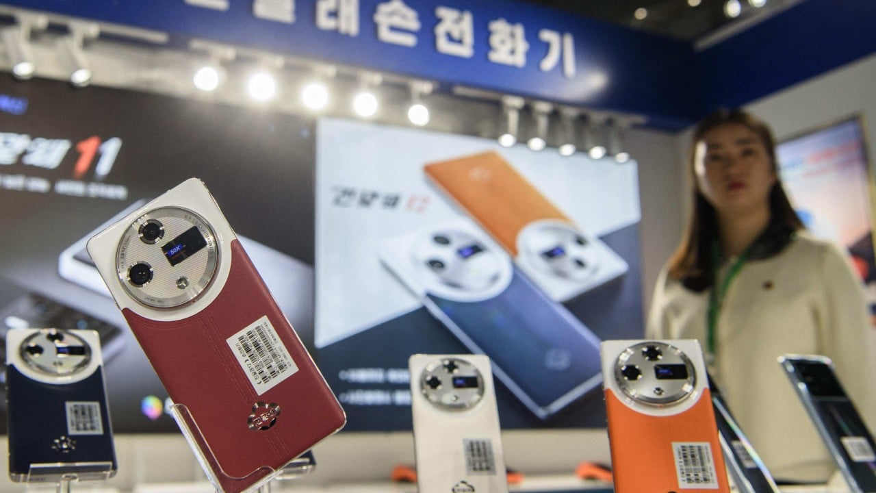North Korea’s new own-brand phone is sleek, colourful – and possibly watching you